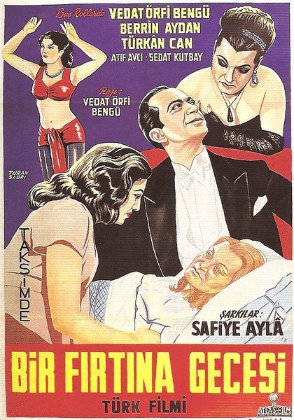 Bir Fırtına Gecesi afişi