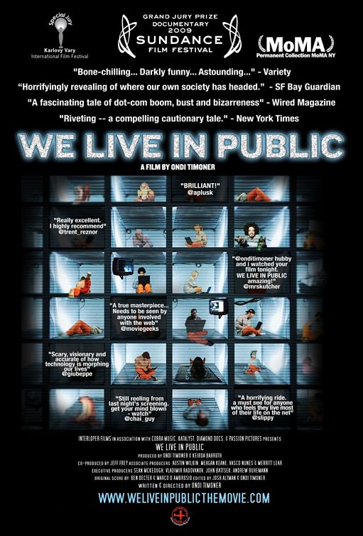 We Live in Public afişi