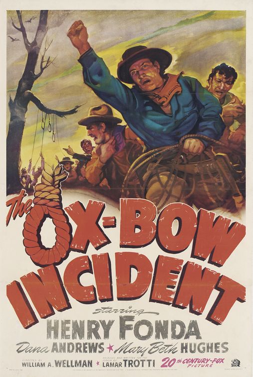 The Ox-bow İncident afişi
