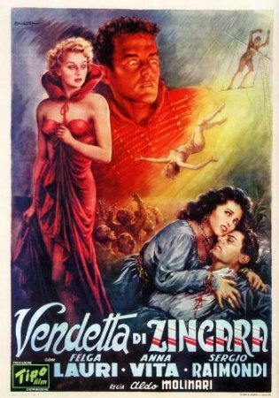 Vendetta di zingara afişi