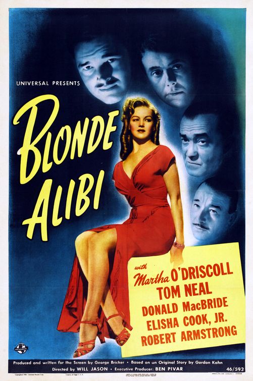 Blonde Alibi afişi