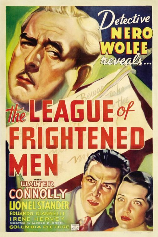 The League of Frightened Men afişi