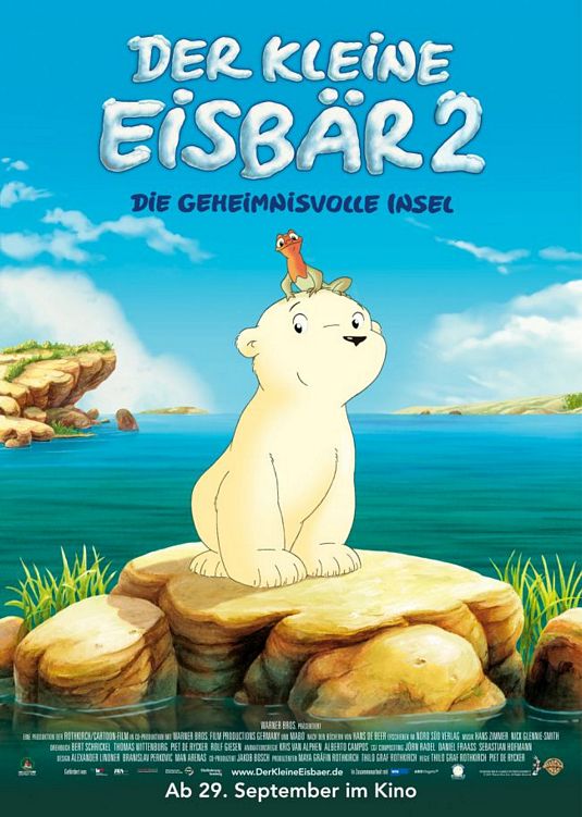 Der kleine Eisbär 2 - Die geheimnisvolle Insel afişi