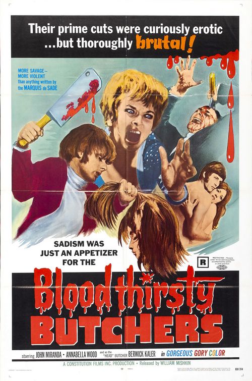 Bloodthirsty Butchers afişi