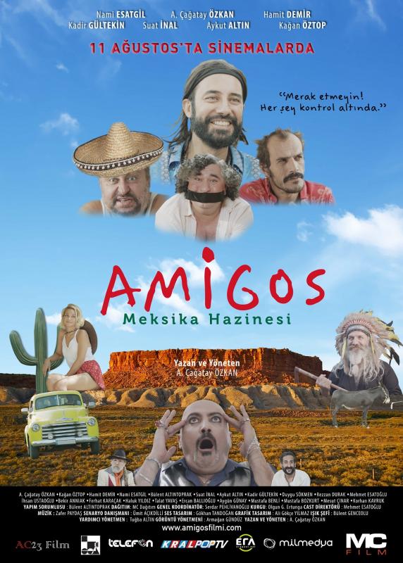 Amigos Meksika Hazinesi afişi