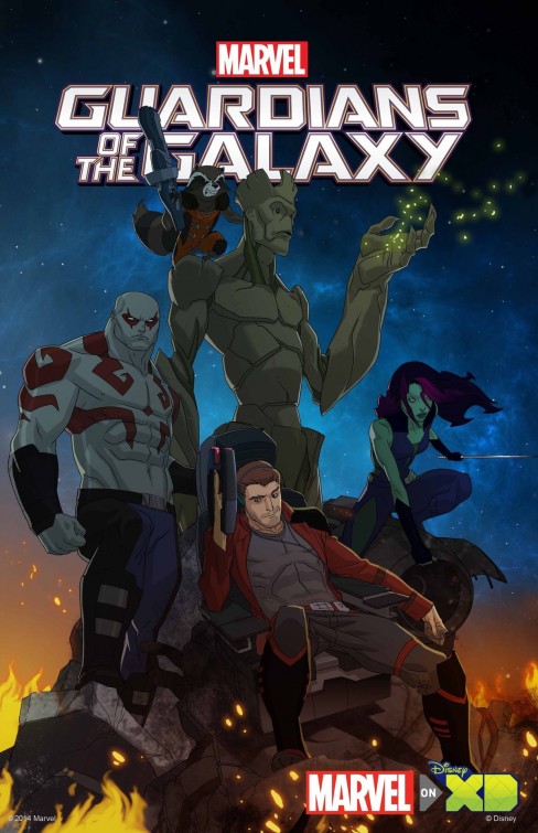 Guardians of the Galaxy afişi