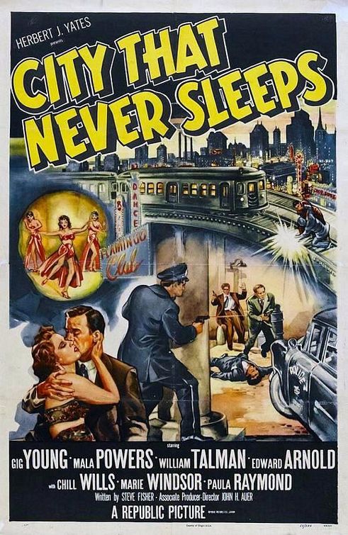 City That Never Sleeps afişi