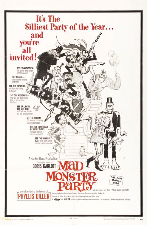 Mad Monster Party? afişi