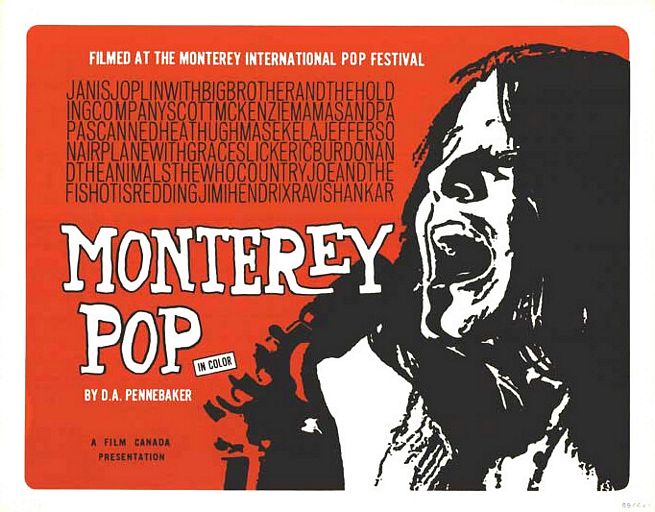 Monterey Pop afişi