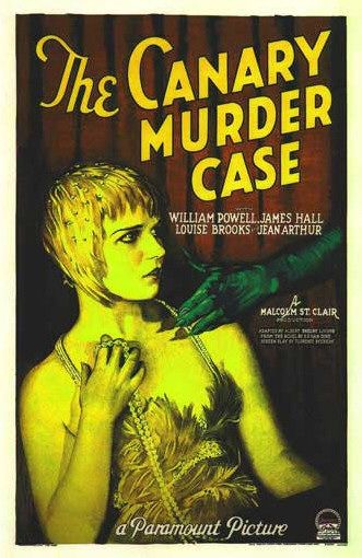 The Canary Murder Case afişi