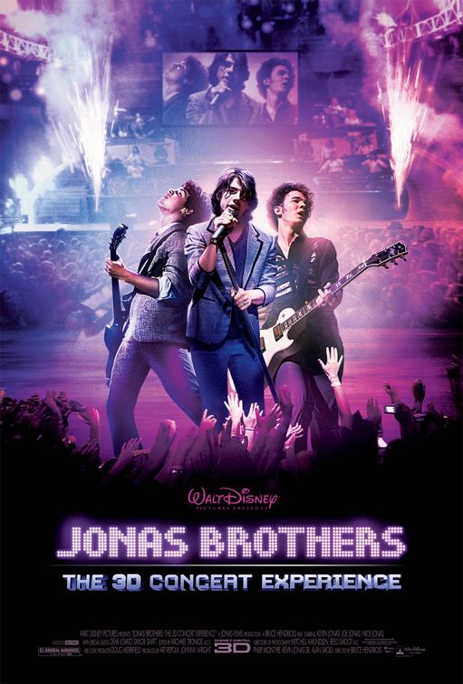 Jonas Brothers: 3 Boyutlu Konser Deneyimi afişi