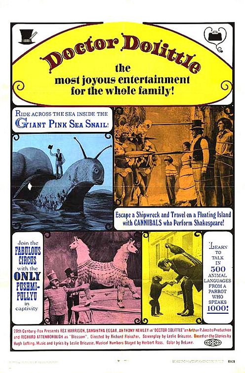 Doctor Dolittle afişi