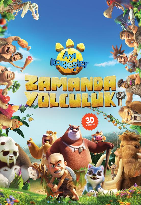 Ayı Kardeşler: Zamanda Yolculuk afişi