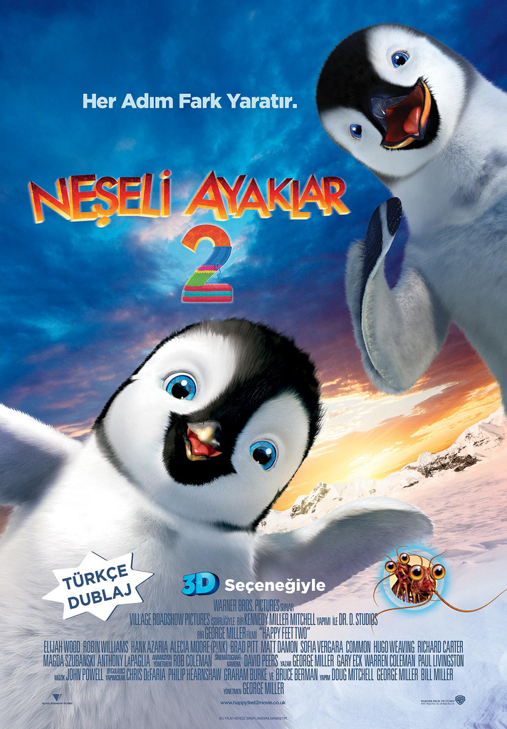 Neşeli Ayaklar 2 afişi