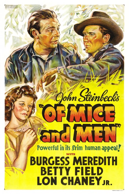 Of Mice And Men afişi