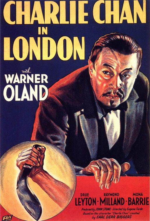 Charlie Chan in London afişi