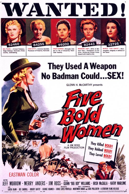Five Bold Women afişi