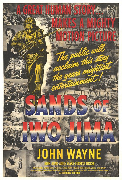Sands Of Iwo Jima afişi