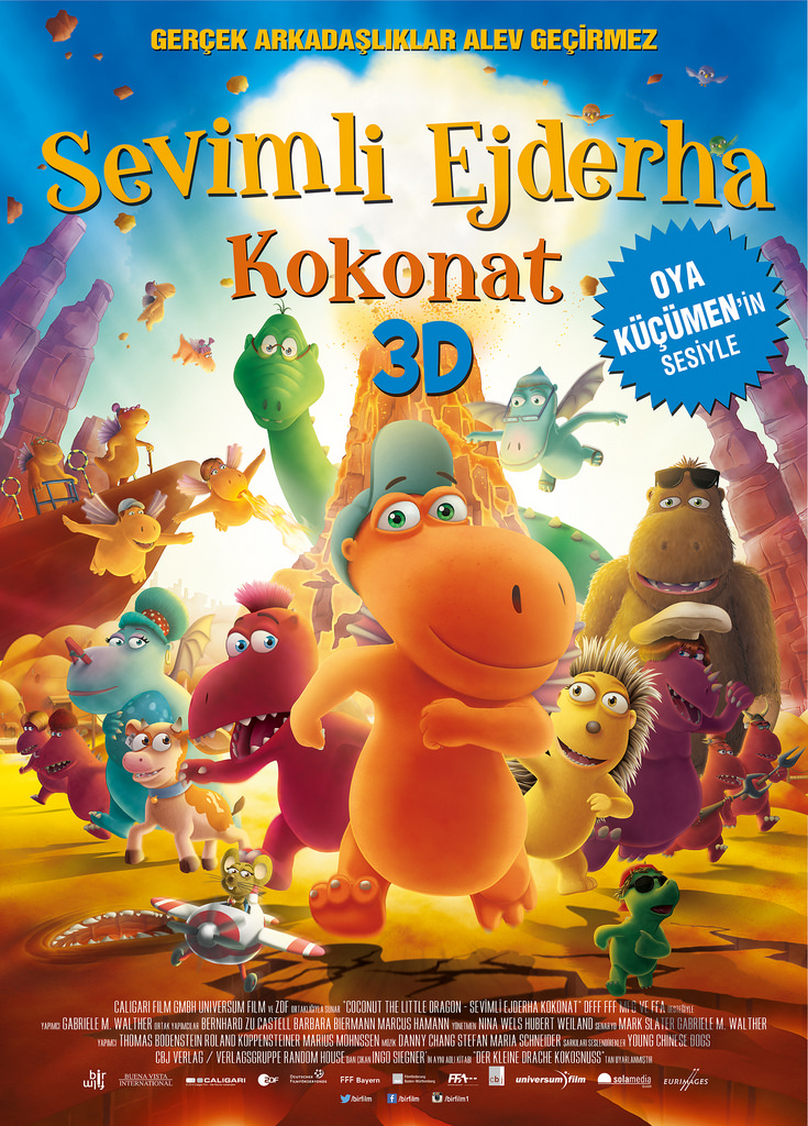 Sevimli Ejderha Kokonat afişi