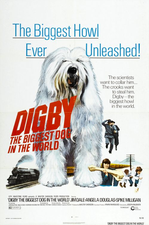 Digby, the Biggest Dog in the World afişi