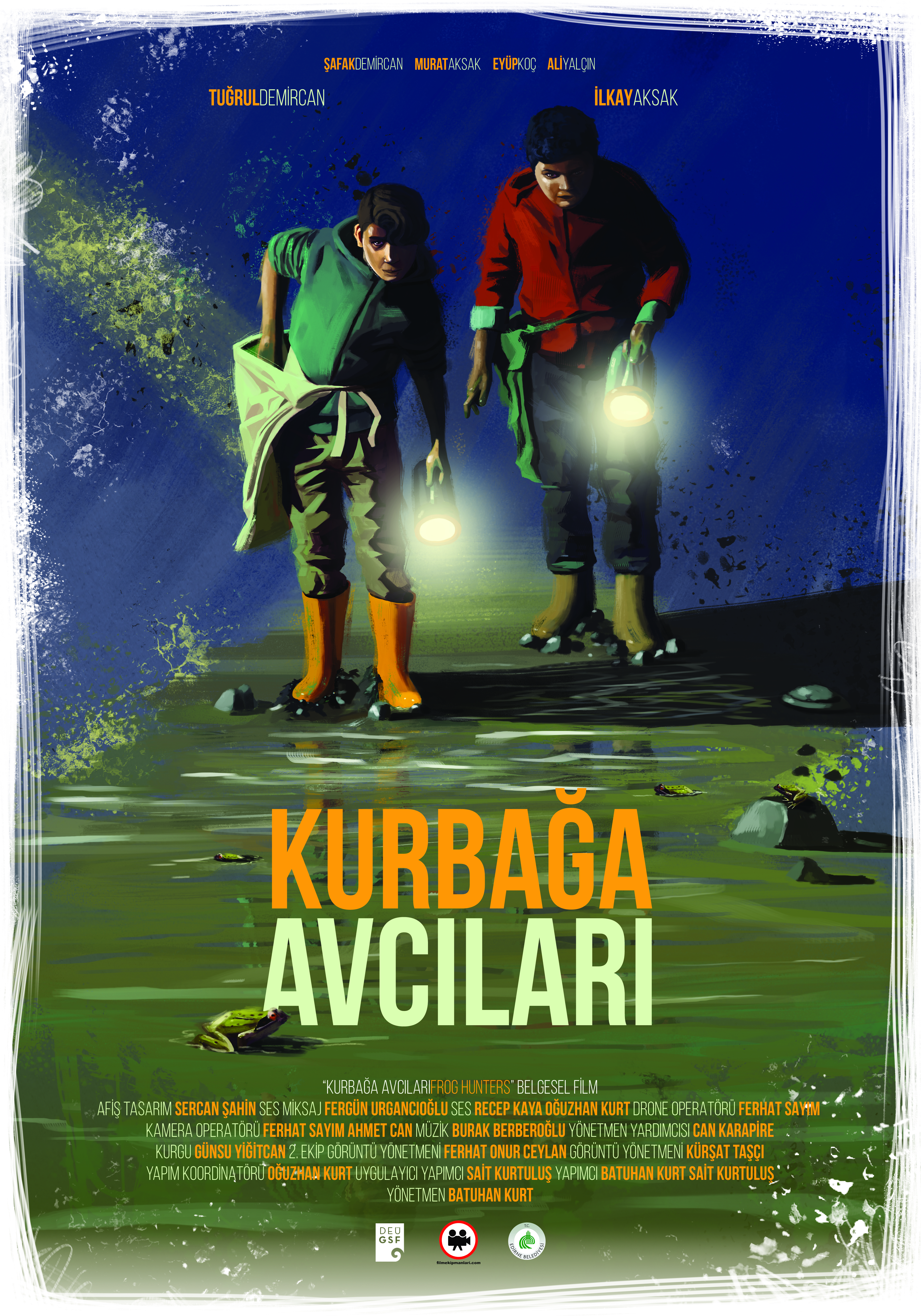 Kurbağa Avcıları afişi