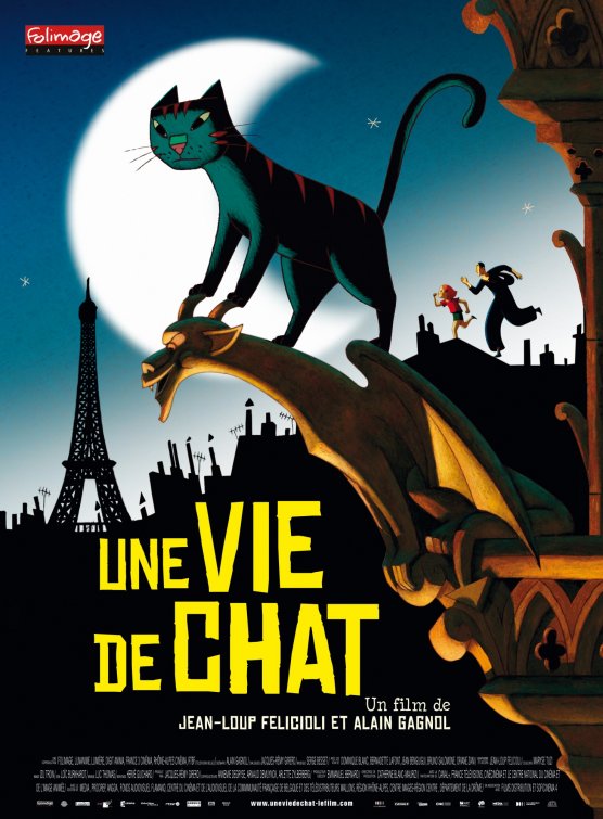 Paris'te Bir Kedi afişi