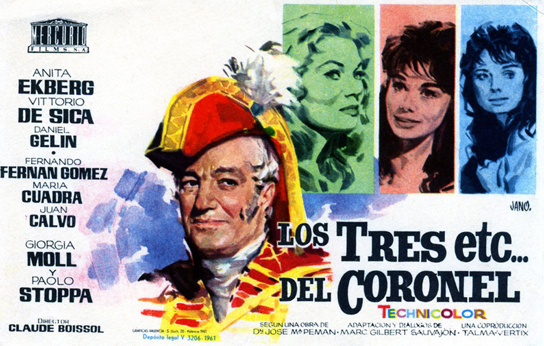Le Tre Eccetera Del Colonnello afişi