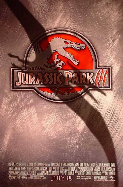 Jurassic Park III afişi