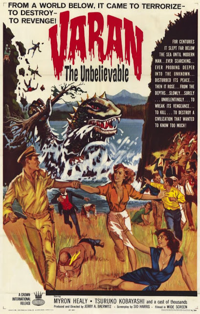 Varan the Unbelievable afişi