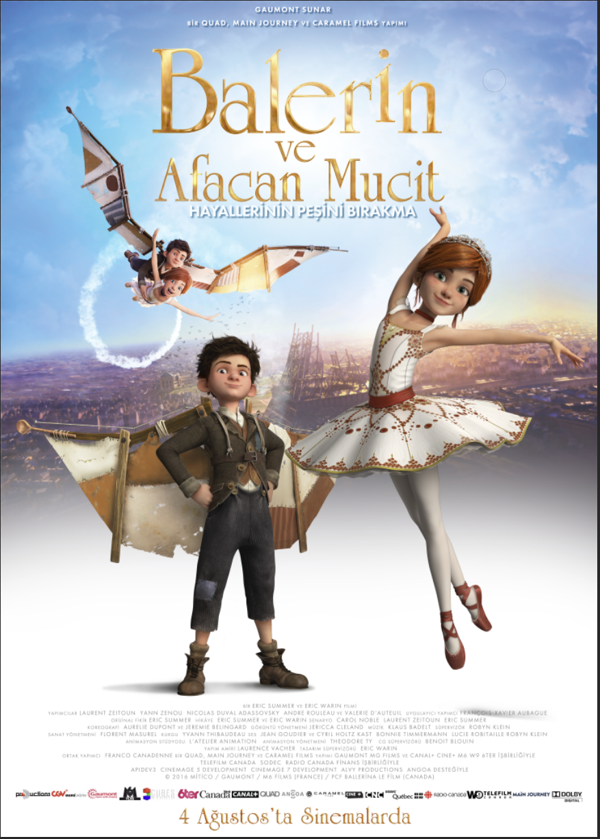 Balerin Ve Afacan Mucit afişi