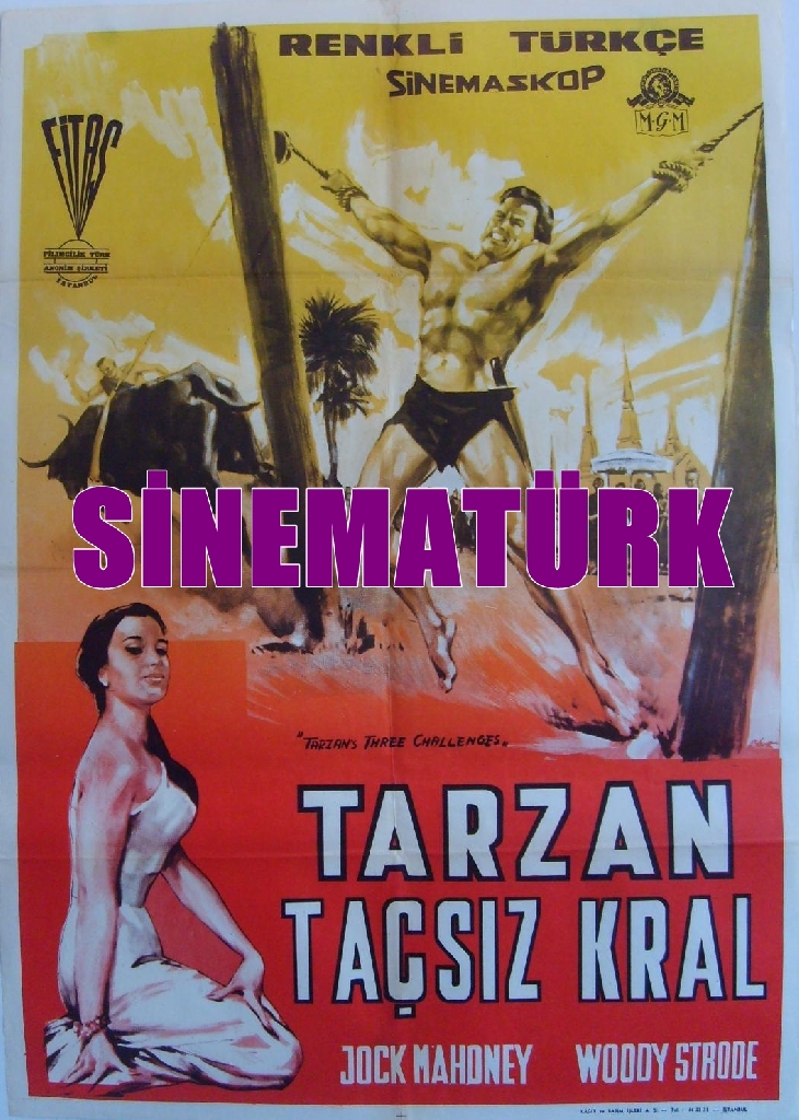 Tarzan Taçsız Kral afişi