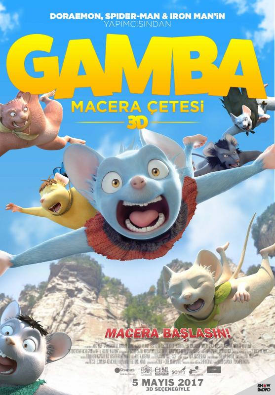 Gamba: Macera Çetesi afişi