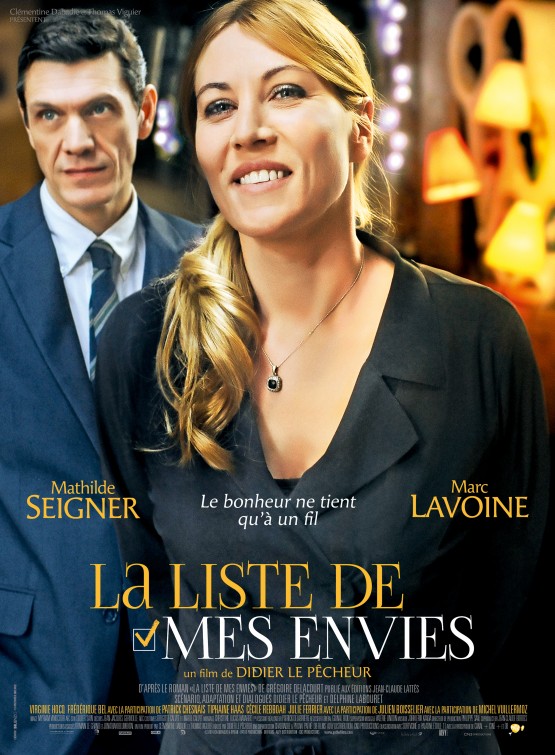 La liste de mes envies afişi