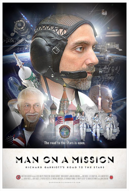 Man on a Mission: Richard Garriott's Road to the Stars afişi