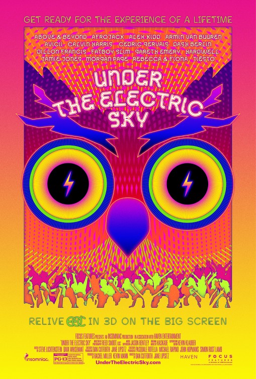 EDC 2013: Under the Electric Sky afişi