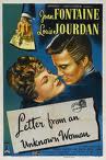 Letter From An Unknown Woman afişi