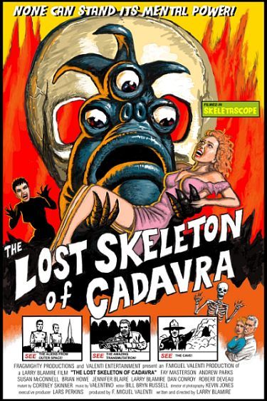 The Lost Skeleton of Cadavra afişi