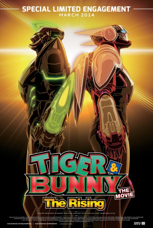 Tiger & Bunny: The Rising afişi