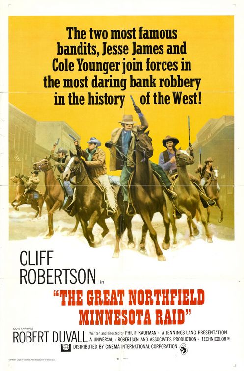 The Great Northfield Minnesota Raid afişi