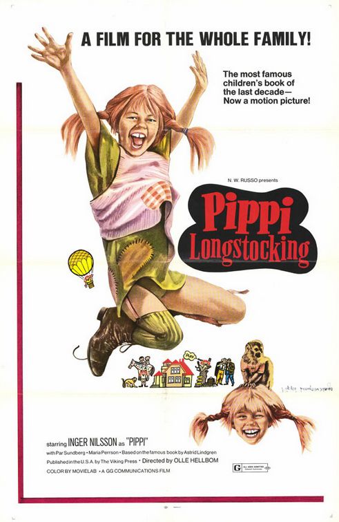 Uzun Çoraplı Kız Pippi afişi