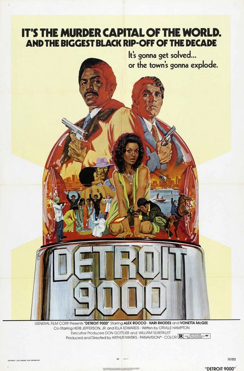 Detroit 9000 afişi