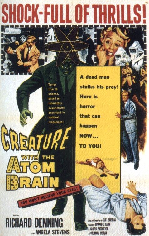 Creature with the Atom Brain afişi