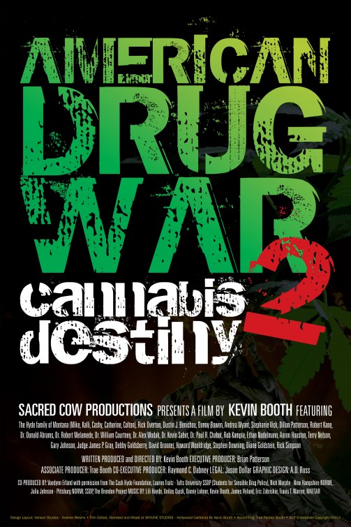 American Drug War 2: Cannabis Destiny afişi