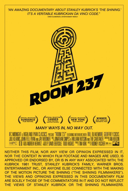 Room 237 afişi