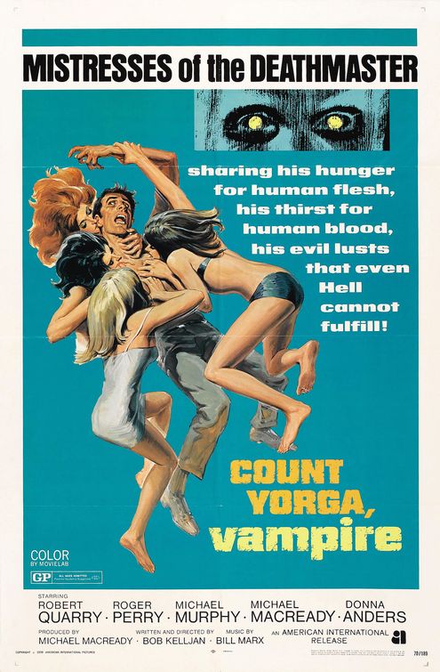 Count Yorga, Vampire afişi