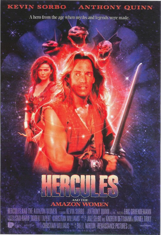 Hercules and the Amazon Women afişi