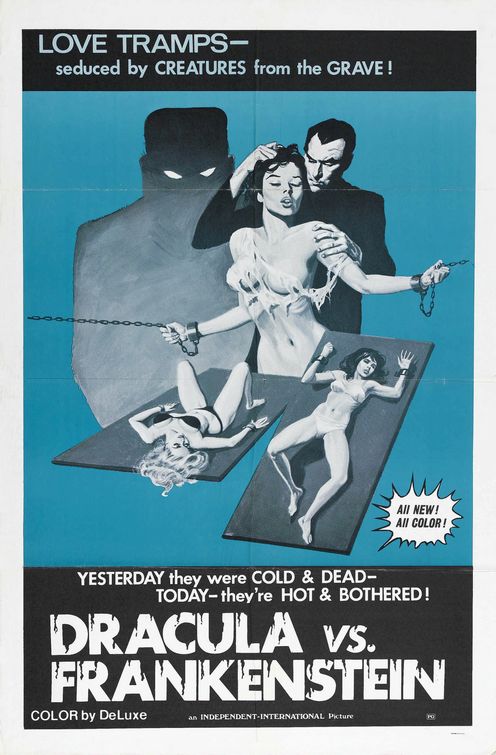 Dracula vs. Frankenstein afişi