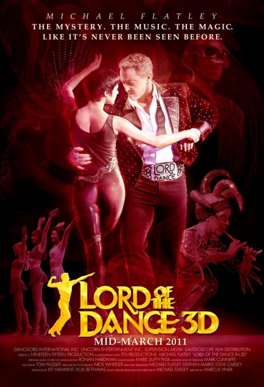 Lord of the Dance in 3D afişi