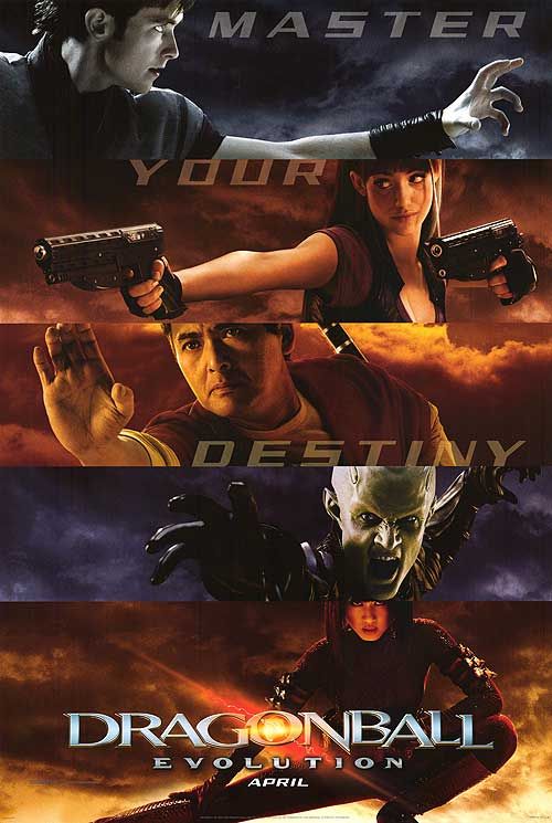 Dragonball Evolution afişi