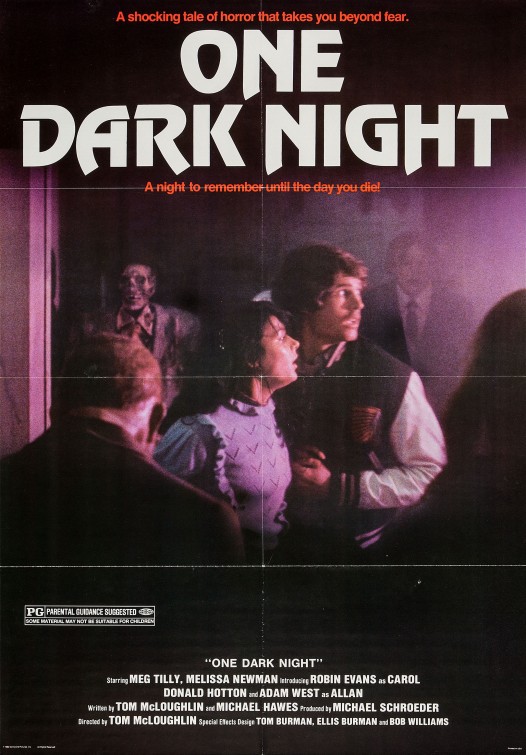 One Dark Night afişi